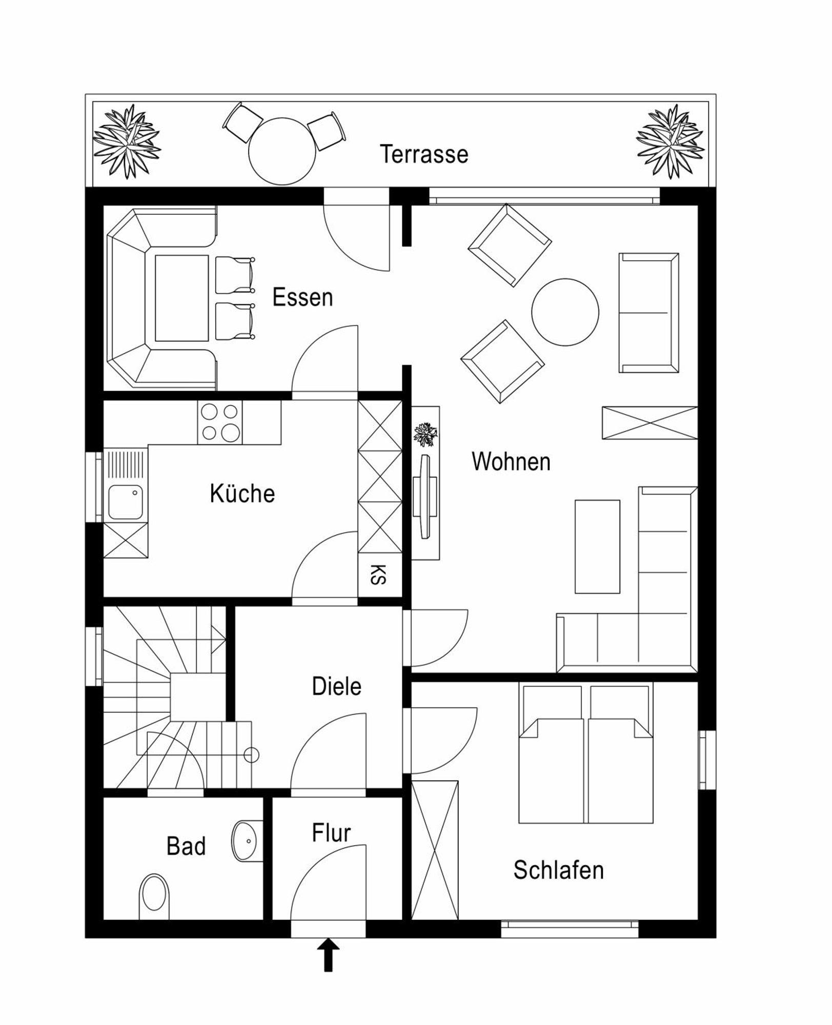 巴特萨尔茨乌夫伦Tal-Residenz Haus Nr 5公寓 外观 照片